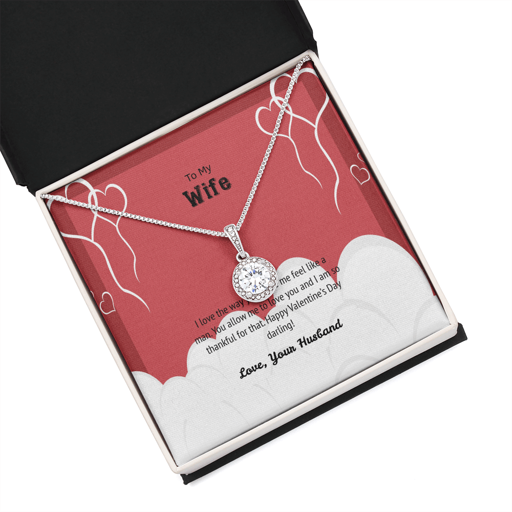 Wife Valentines Gift I Love The Way Eternal Union Necklace - Eternal Hope