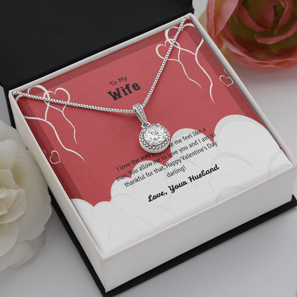 Wife Valentines Gift I Love The Way Eternal Union Necklace - Eternal Hope