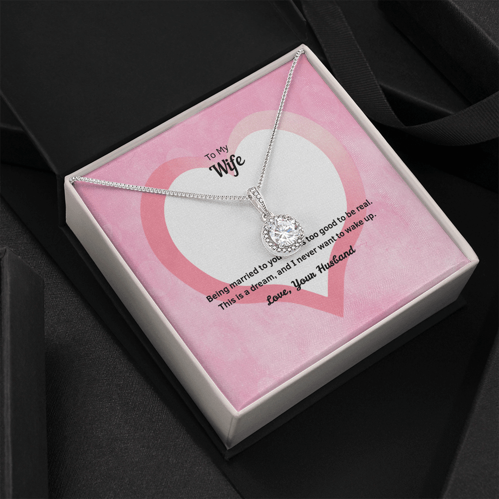 Wife Valentines Gift Too Good Eternal Union Necklace - Eternal Hope