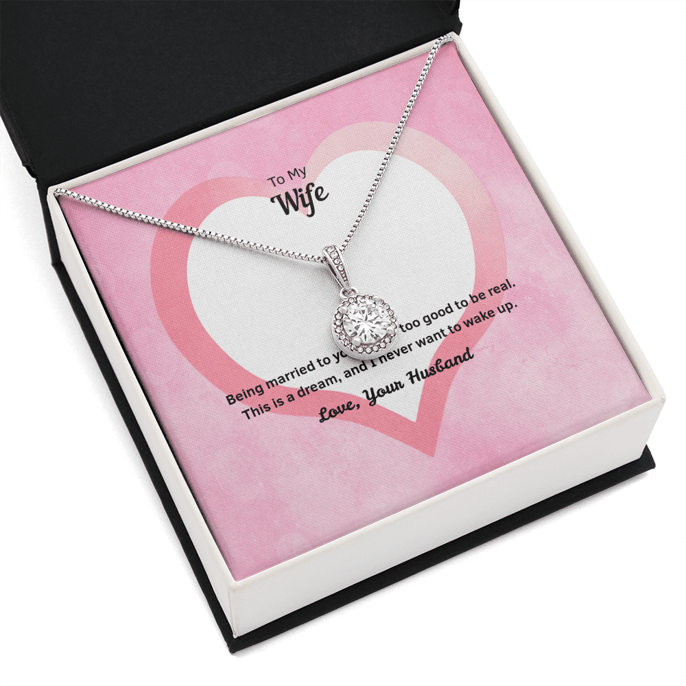 Wife Valentines Gift Too Good Eternal Union Necklace - Eternal Hope