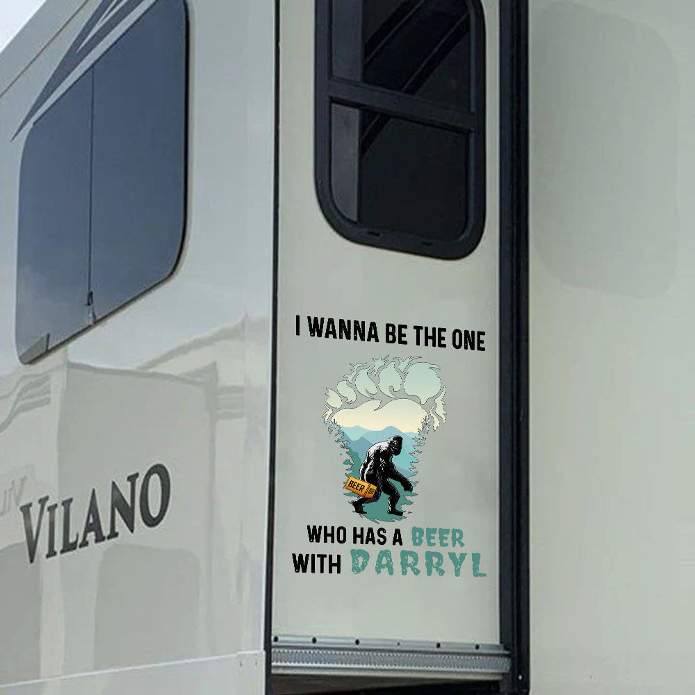Camping Sticker, Car Decal For Window & Bumper