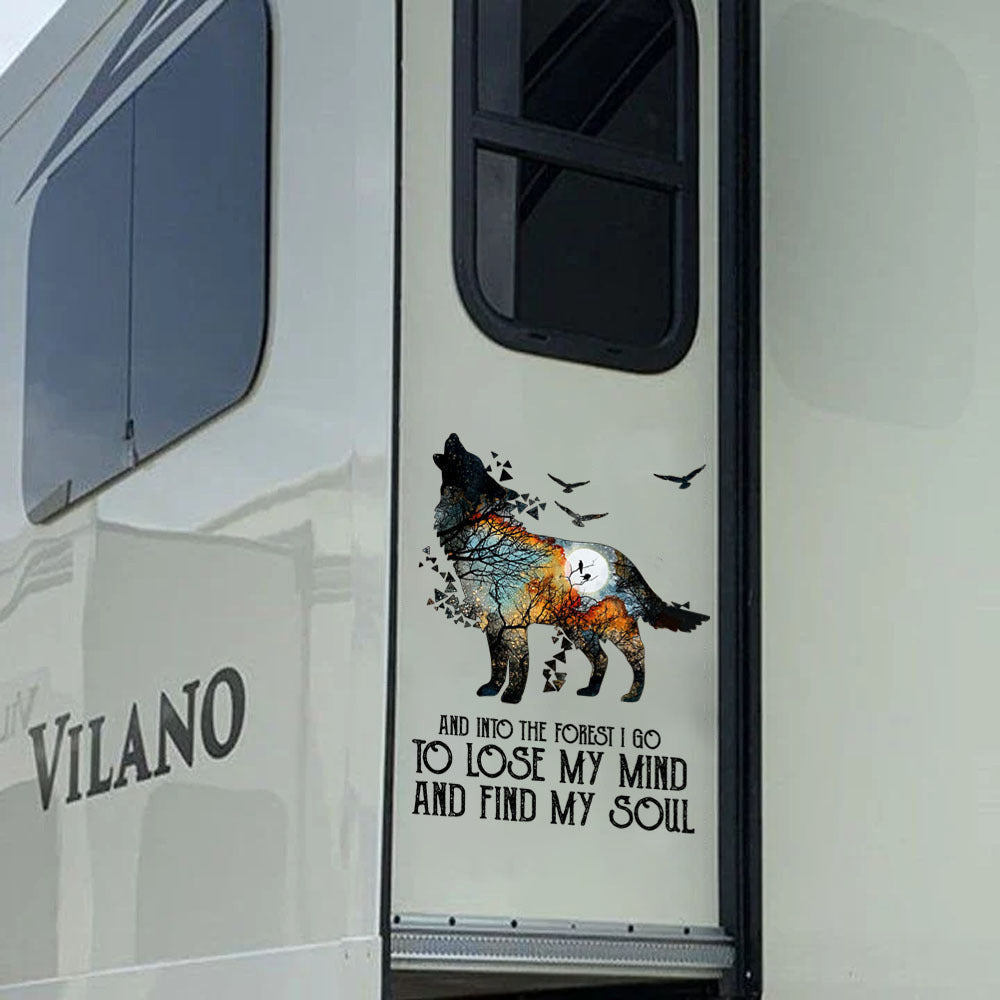 Camping Sticker, Car Decal For Window & Bumper