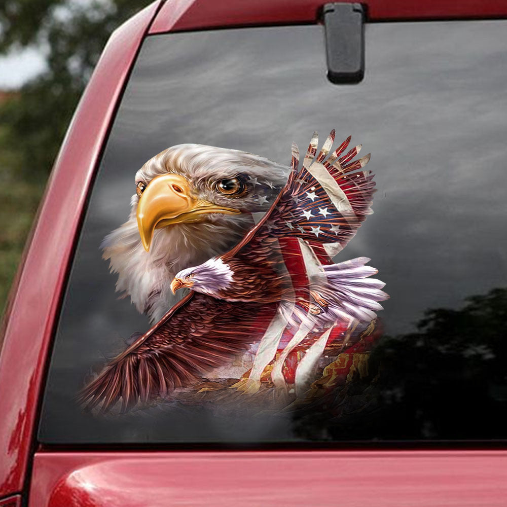 America Mom Car Decal, Sticker For Window & Bumper