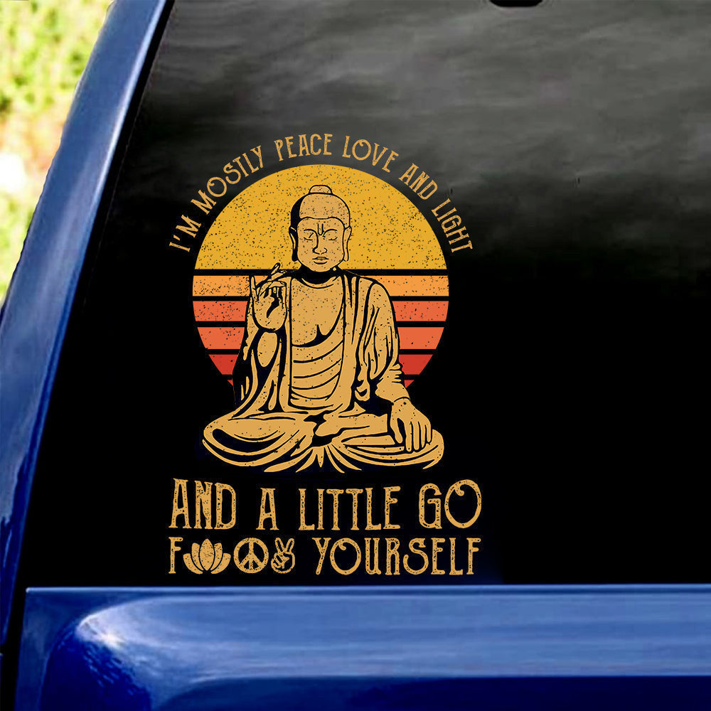 Yoga Sticker, Car Decal For Window & Bumper