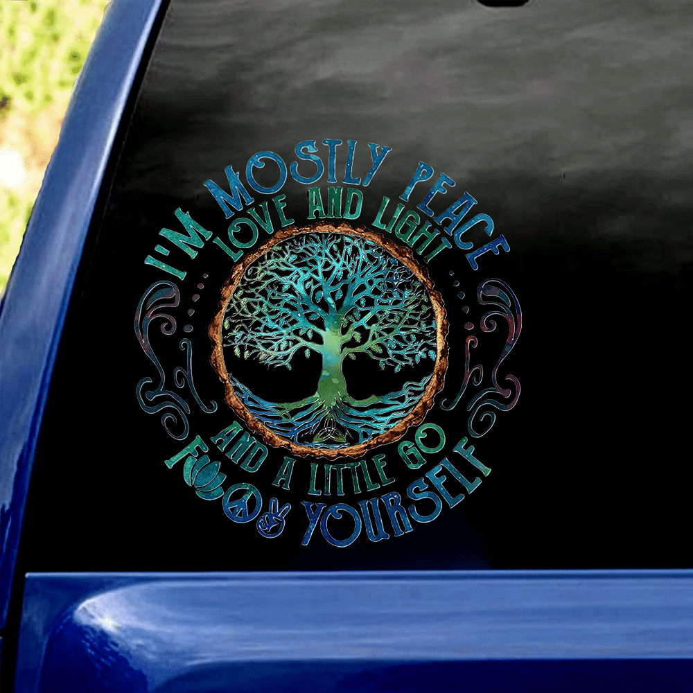 Yoga Mom Car Decal, Sticker For Window & Bumper