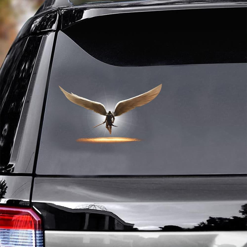Angel Wings Cute Angel Christian Lovers For Women Car Vinyl Decal Sticker Window Decals, Peel and Stick Wall Decals