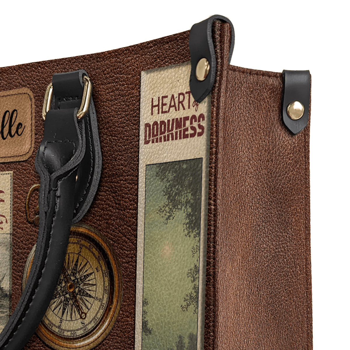 Personalized Handbags for Adventure Books Lovers,Custom Libro Handbags,The Perfect Leather Bag Gift for Book Lovers