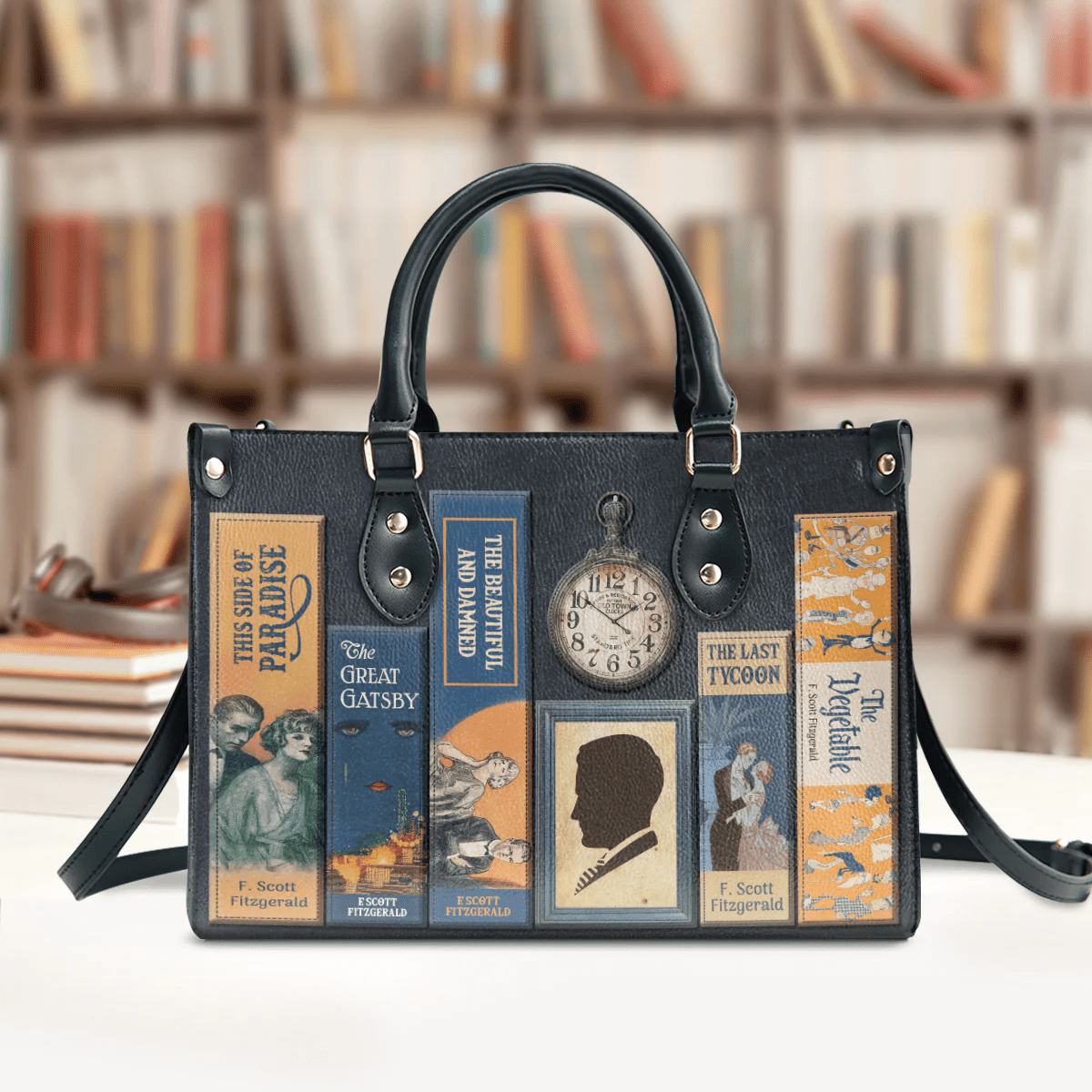Libro Handbags, Timeless Elegance of Francis Scott Key Fitzgerald,The Perfect Leather Bag Gift for Women