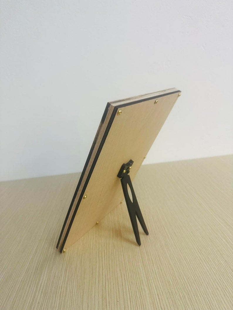 Personalized Baby Newborn First Year Photo Frame Display Board Nursery Gifts