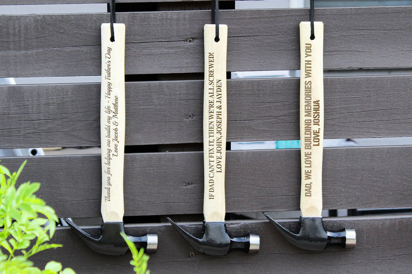 Personalized Hammer, Father's Day Gift Idea, Engraved Hammer, Daddy Gift