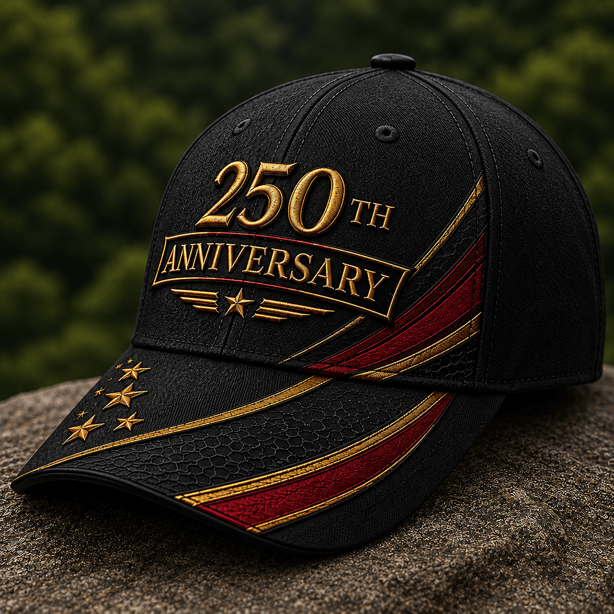 250th Anniversary Printed Vintage Cap Patriotic Father’s Day Gift for Dad USA Celebration Trucker Hat Memorial Style