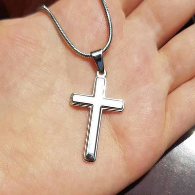To My Son - Beautiful Chapter - Artisan Cross Necklace