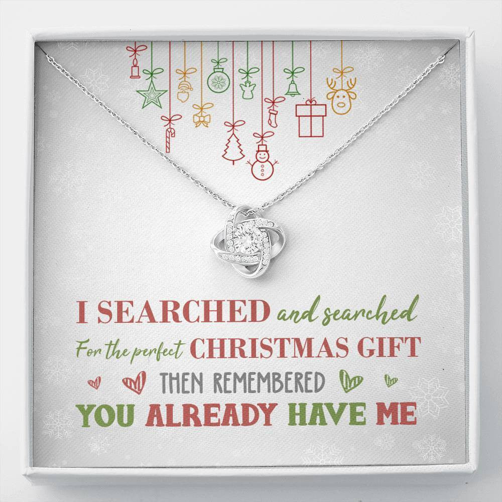 Perfect Christmas - Love Knot Necklace Luxury Birthday Gift For Her