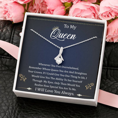 To My Queen, I will love you always - Alluring Beauty Necklace Gift From Husband