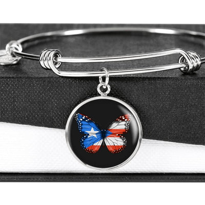 Butterfly Bracelet - Luxury Circle Bangle Bracelet Gift Idea