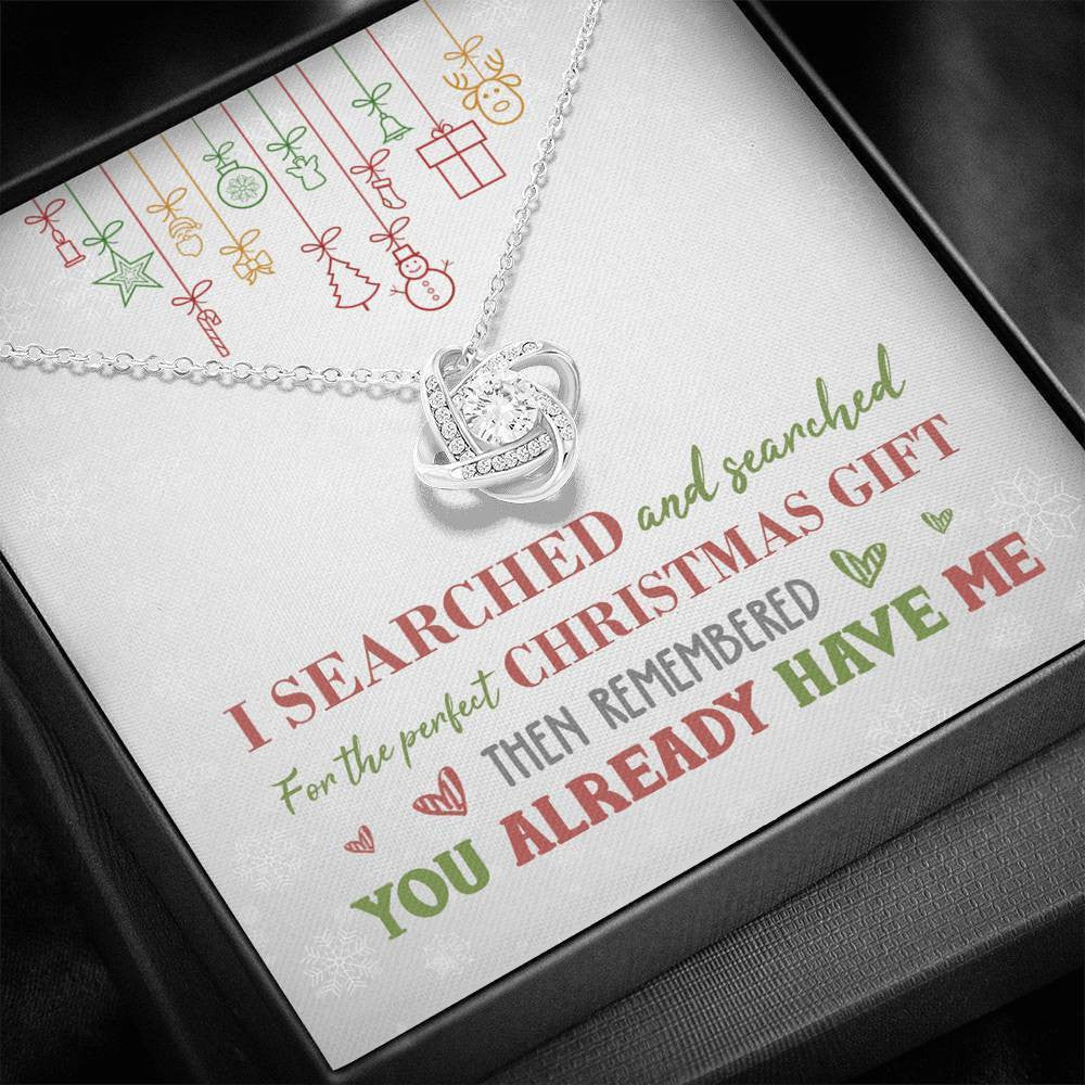 Perfect Christmas - Love Knot Necklace Luxury Birthday Gift For Her