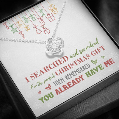 Perfect Christmas - Love Knot Necklace Luxury Birthday Gift For Her