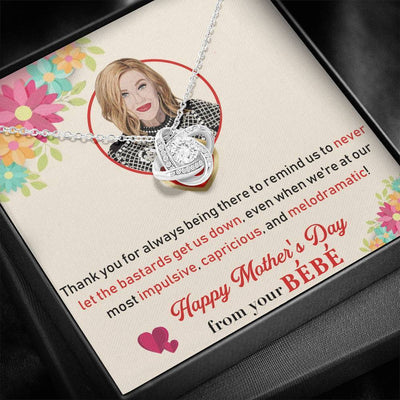 For Mom - Mother's Day Gift - Unique Gifts For Mama Love Knot Necklace