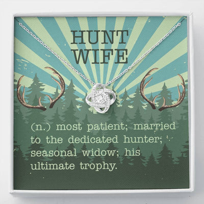 Hunt Wife - Love Knot Necklace Luxury Birthday Gift For Her