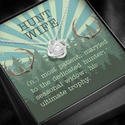 Hunt Wife - Love Knot Necklace Luxury Birthday Gift For Her