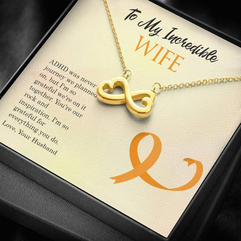 ADHD - Infinity Hearts Necklace Romantic Gift For Her