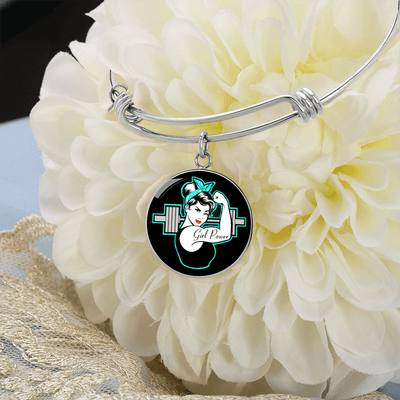 Girls Power Bracelet - Luxury Circle Bangle Bracelet Gift Idea