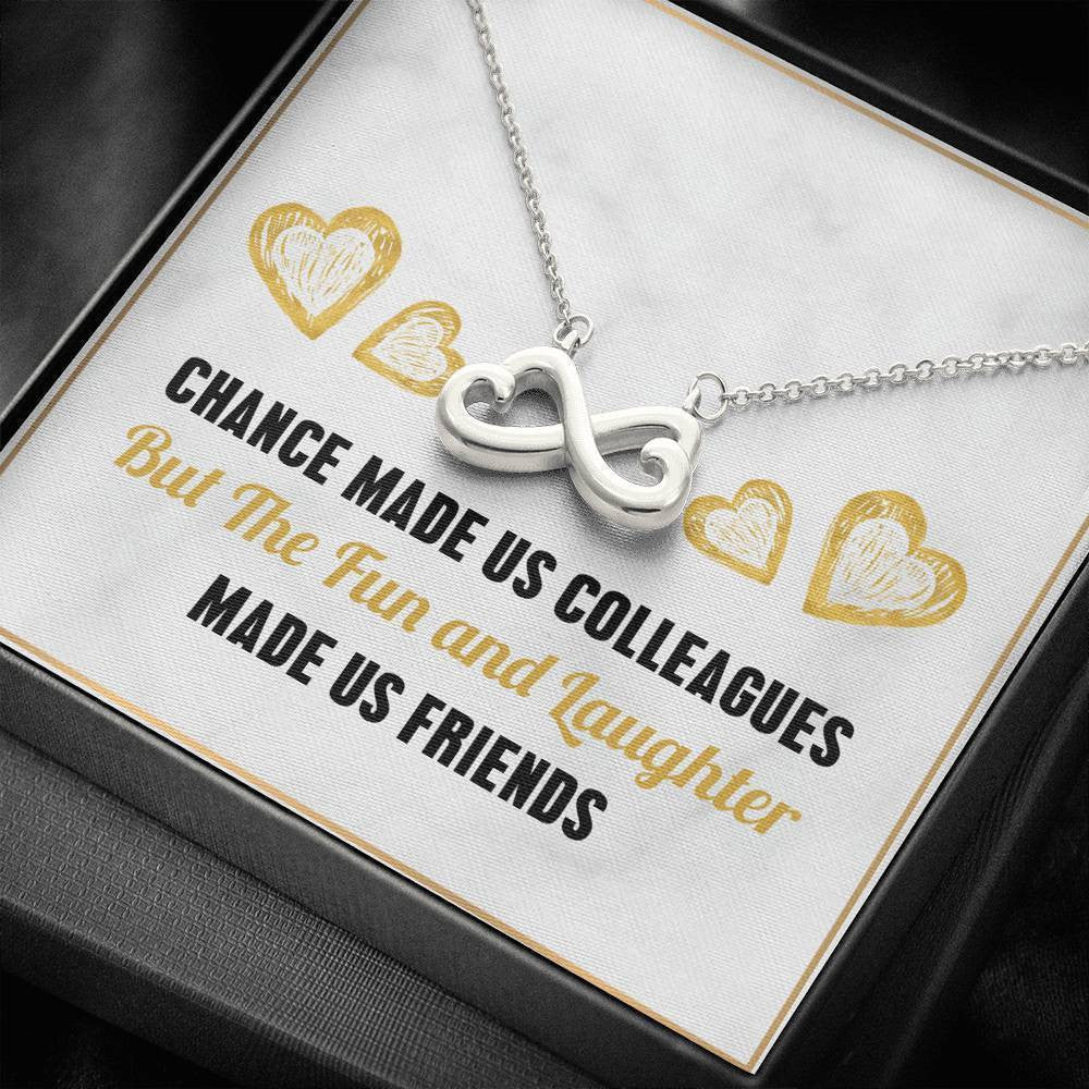 Chance Made Us - Infinity Hearts Necklace Romantic Gift For Her