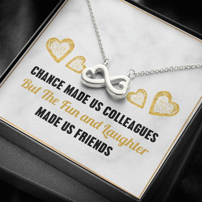 Chance Made Us - Infinity Hearts Necklace Romantic Gift For Her
