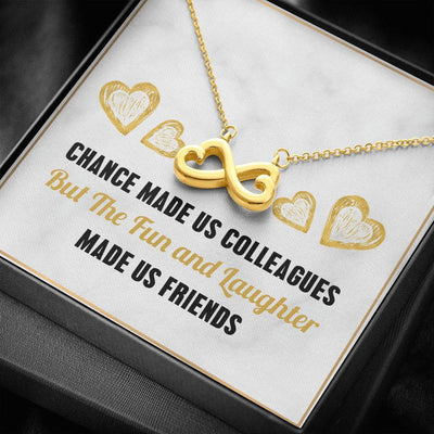 Chance Made Us - Infinity Hearts Necklace Romantic Gift For Her