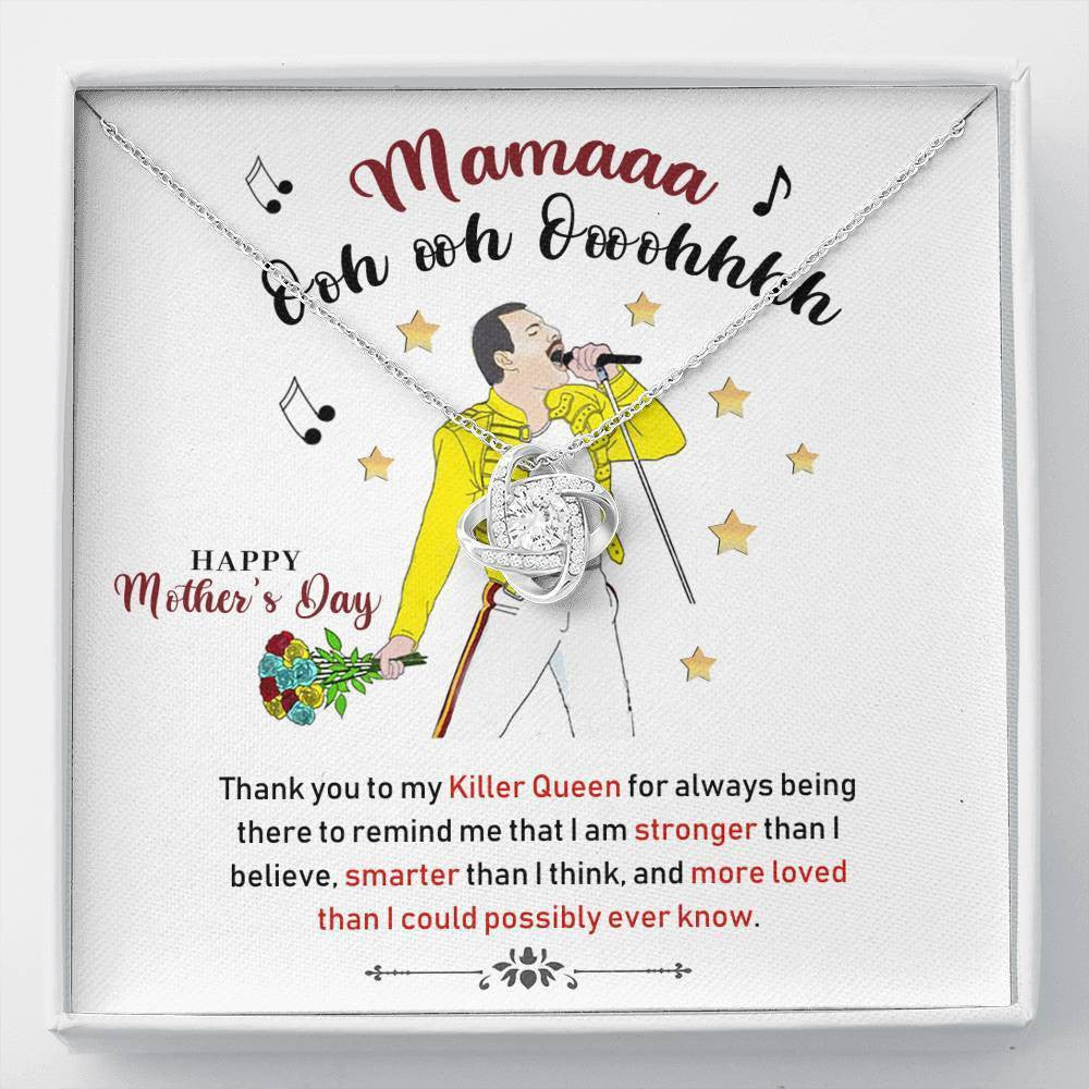 For Mom - Happy Mother's Day - Love Knot Necklace Meaningful Gifts For Mom Mami