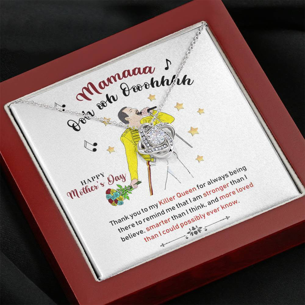 For Mom - Happy Mother's Day - Love Knot Necklace Meaningful Gifts For Mom Mami