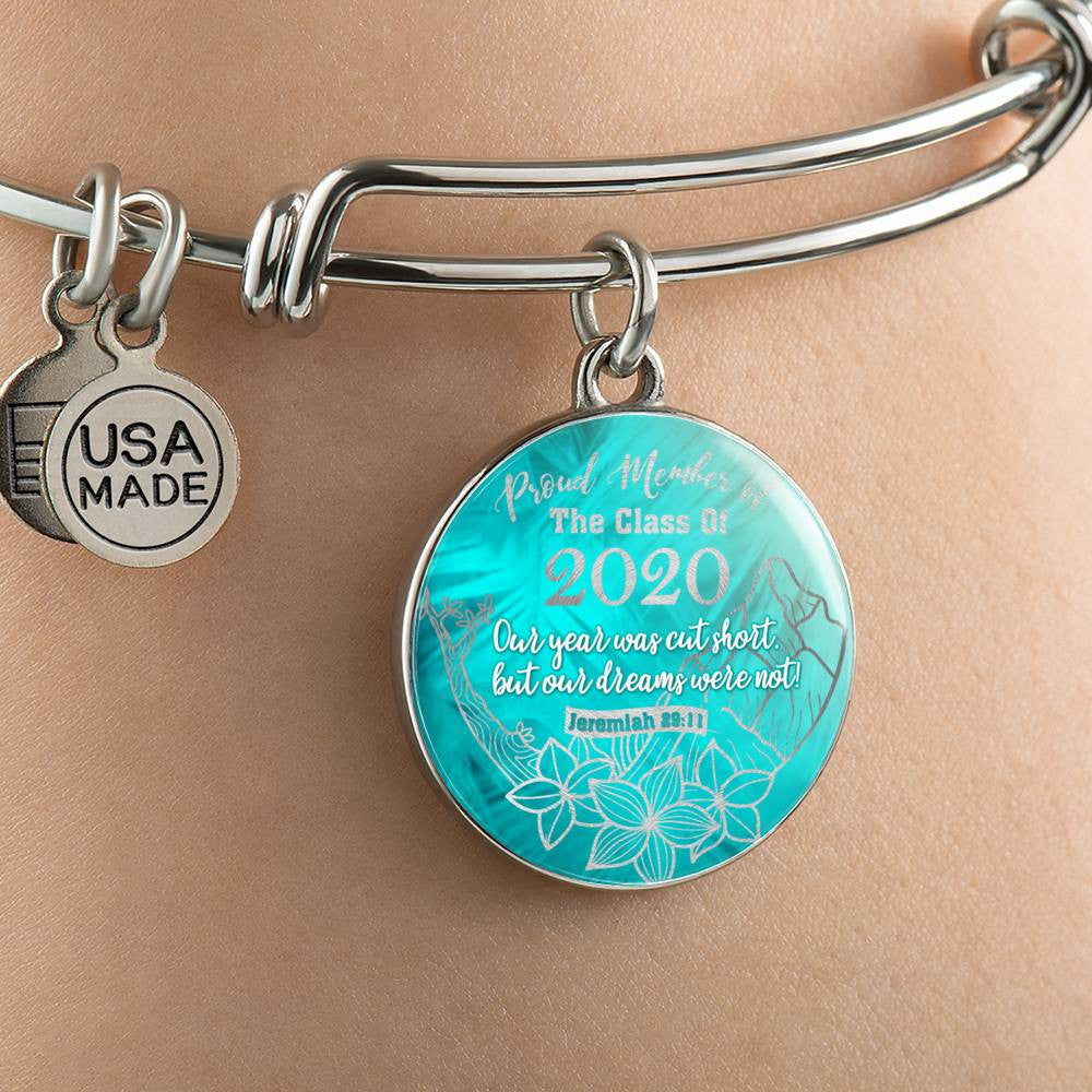 Class Of 2022 Graduation Gift - Bangle - Luxury Circle Bangle Bracelet Gift Idea