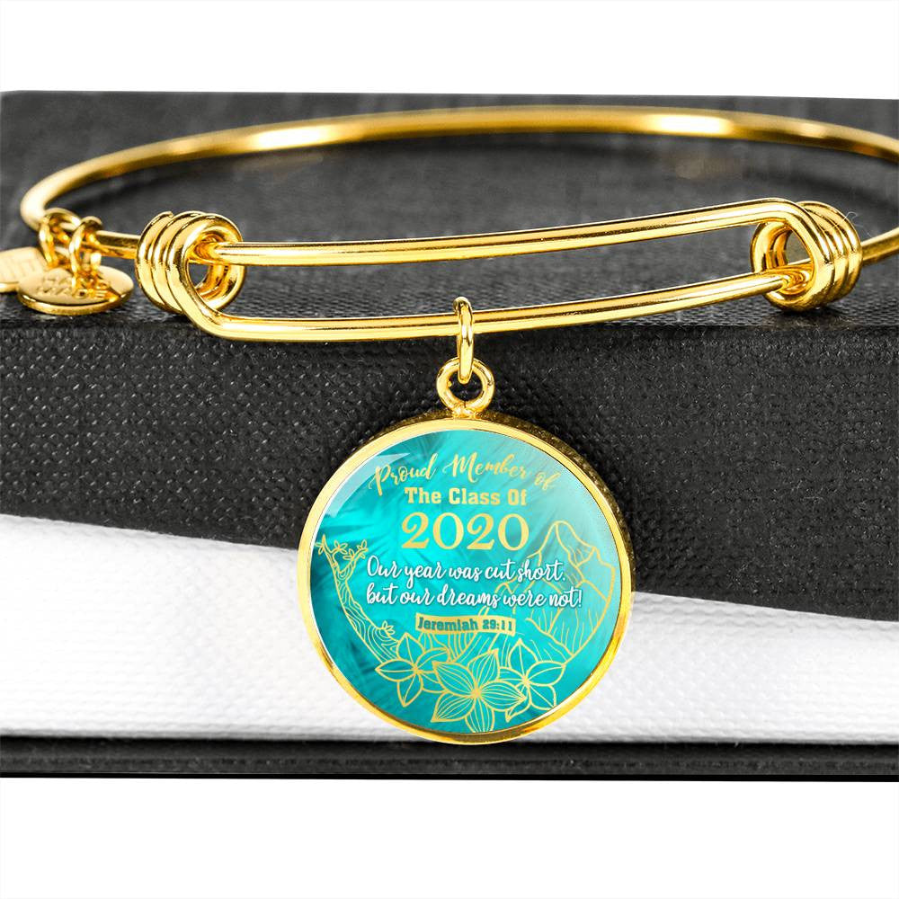 Class Of 2022 Graduation Gift - Bangle - Luxury Circle Bangle Bracelet Gift Idea