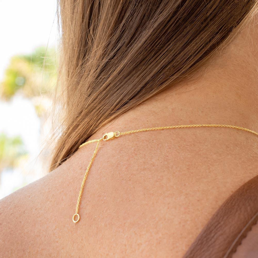 To My Granddaughter Grandma To Granddaughter Message Reach For Your Dreams Eternal Love 10K Solid Gold Heart Necklace Gift Set Diamonds Everlasting Love Luxury Box Gift From Him