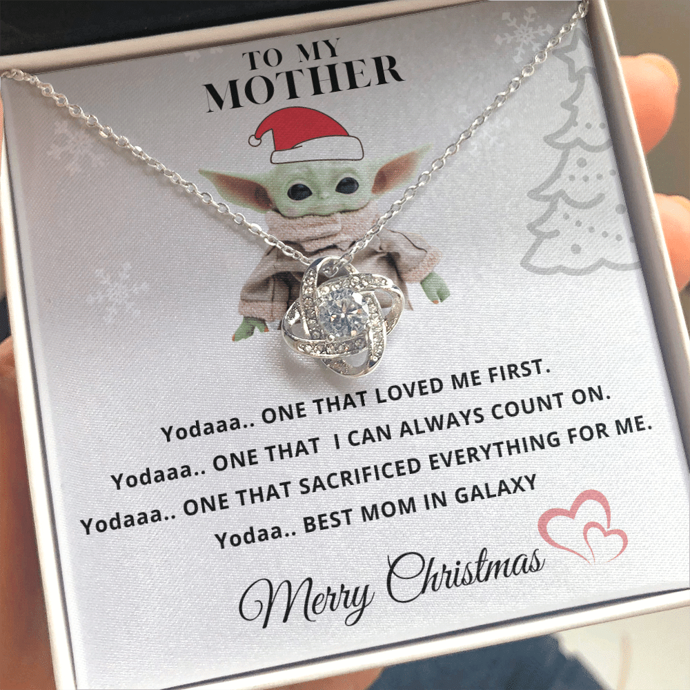 Gift For Mom - Making Ordinary Moments Extraordinary Necklace - Love Knot Necklace
