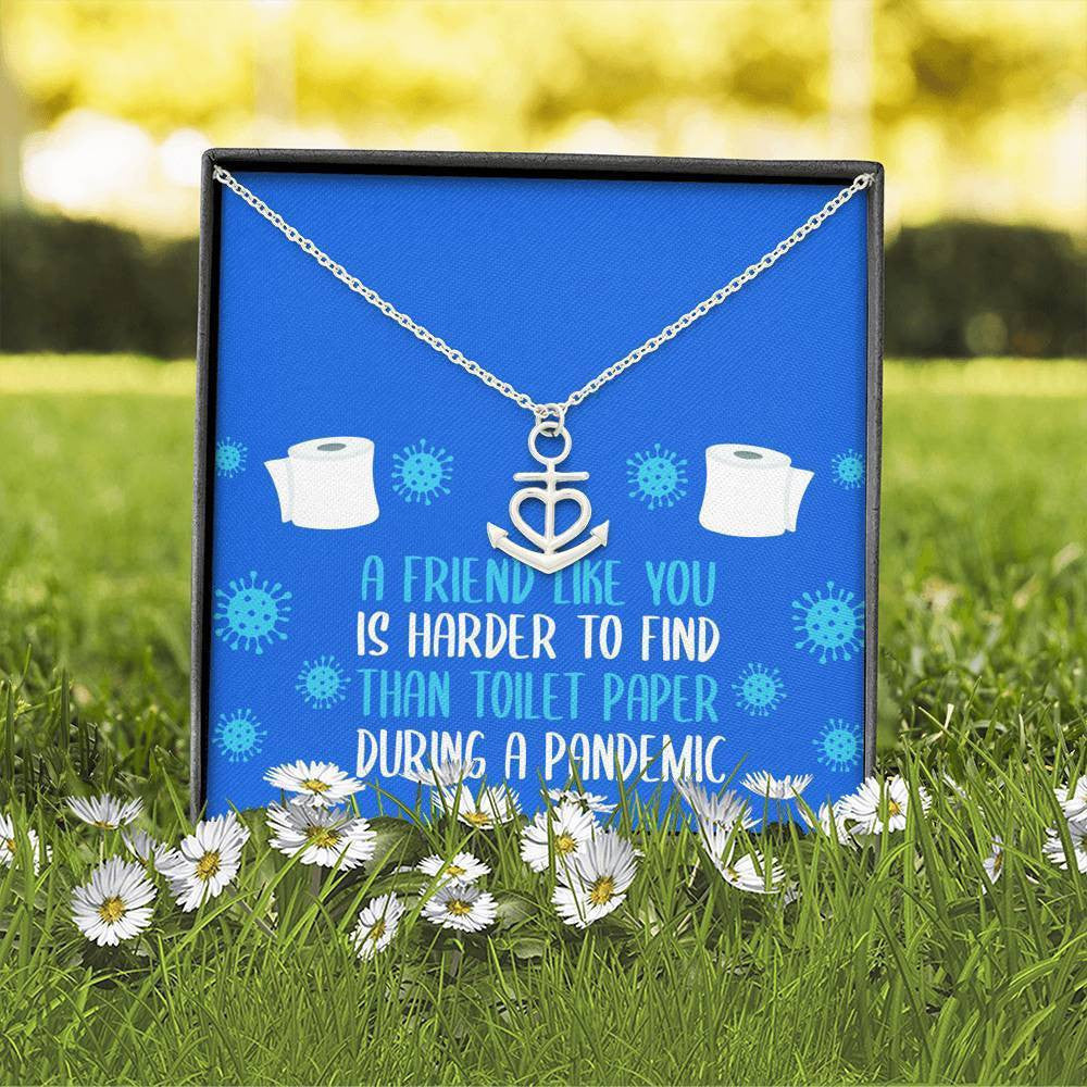 Funny Friend Pandemic - Anchor Necklace