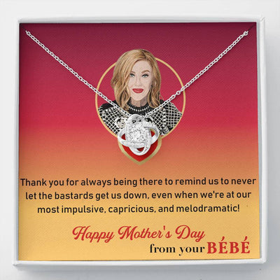For Mom - Mother's Day Gift -Special Gift For Mom - Love Knot Necklace Gift For Her