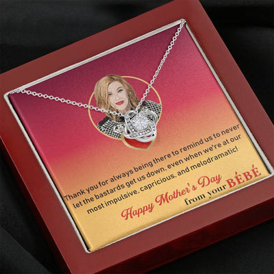 For Mom - Mother's Day Gift -Special Gift For Mom - Love Knot Necklace Gift For Her