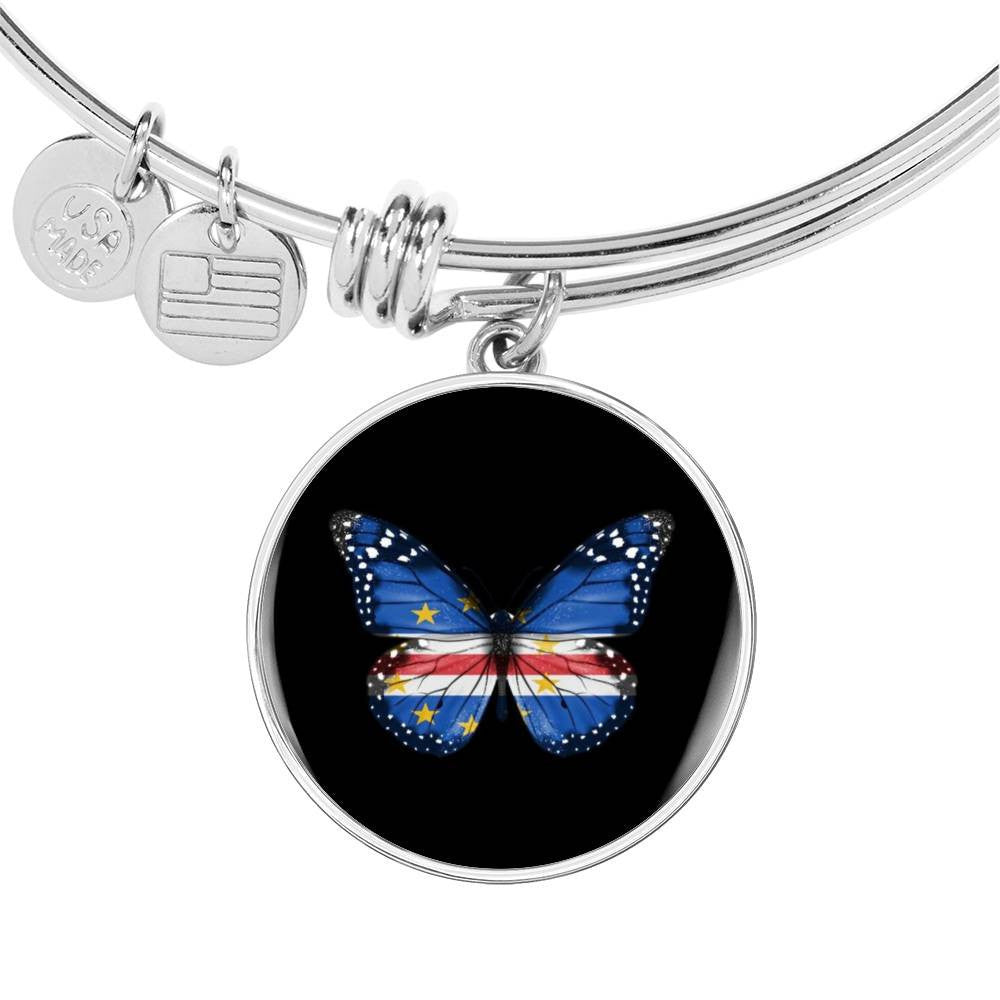 Butterfly C - Luxury Circle Bangle Bracelet Gift Idea
