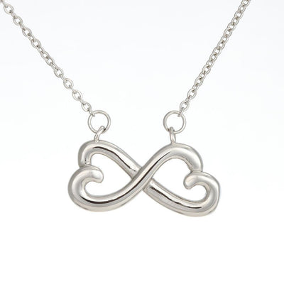 Walk Through Fire - Infinity Hearts Necklace Romantic Gift For Her