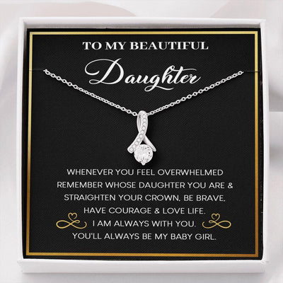 Alluring Beauty Necklace, Gift for Daughter, I Am Always With You