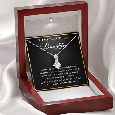 Alluring Beauty Necklace, Gift for Daughter, I Am Always With You