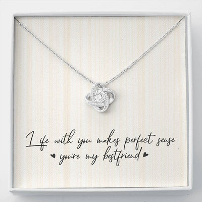 Best Friends - Love Knot Necklace Luxury Birthday Gift For Her