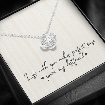 Best Friends - Love Knot Necklace Luxury Birthday Gift For Her