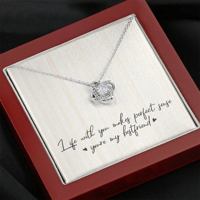 Best Friends - Love Knot Necklace Luxury Birthday Gift For Her