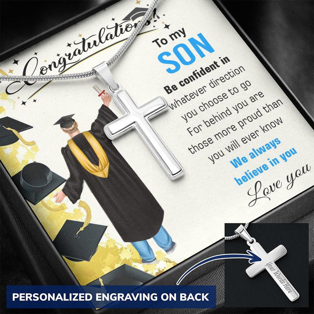 To My Son: Happy Graduation, Be Confident In Whatever Direction You Choose To Go