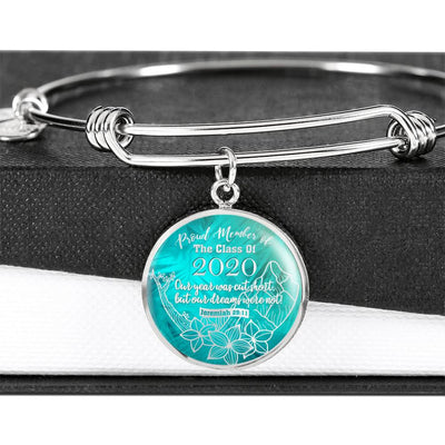 Class Of 2022 - Graduation Bangle - Luxury Circle Bangle Bracelet Gift Idea