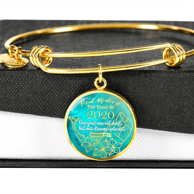 Class Of 2022 - Graduation Bangle - Luxury Circle Bangle Bracelet Gift Idea