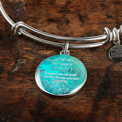 Class Of 2022 - Graduation Bangle - Luxury Circle Bangle Bracelet Gift Idea