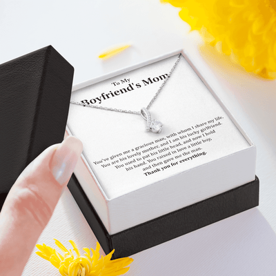 To My Boyfriend's Mom - Thank you for everything - Alluring Beauty Necklace